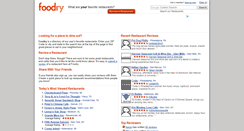 Desktop Screenshot of foodry.com