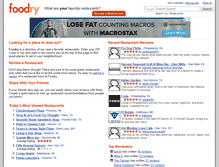 Tablet Screenshot of foodry.com